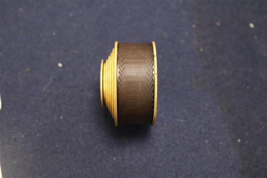 A cased telescope
